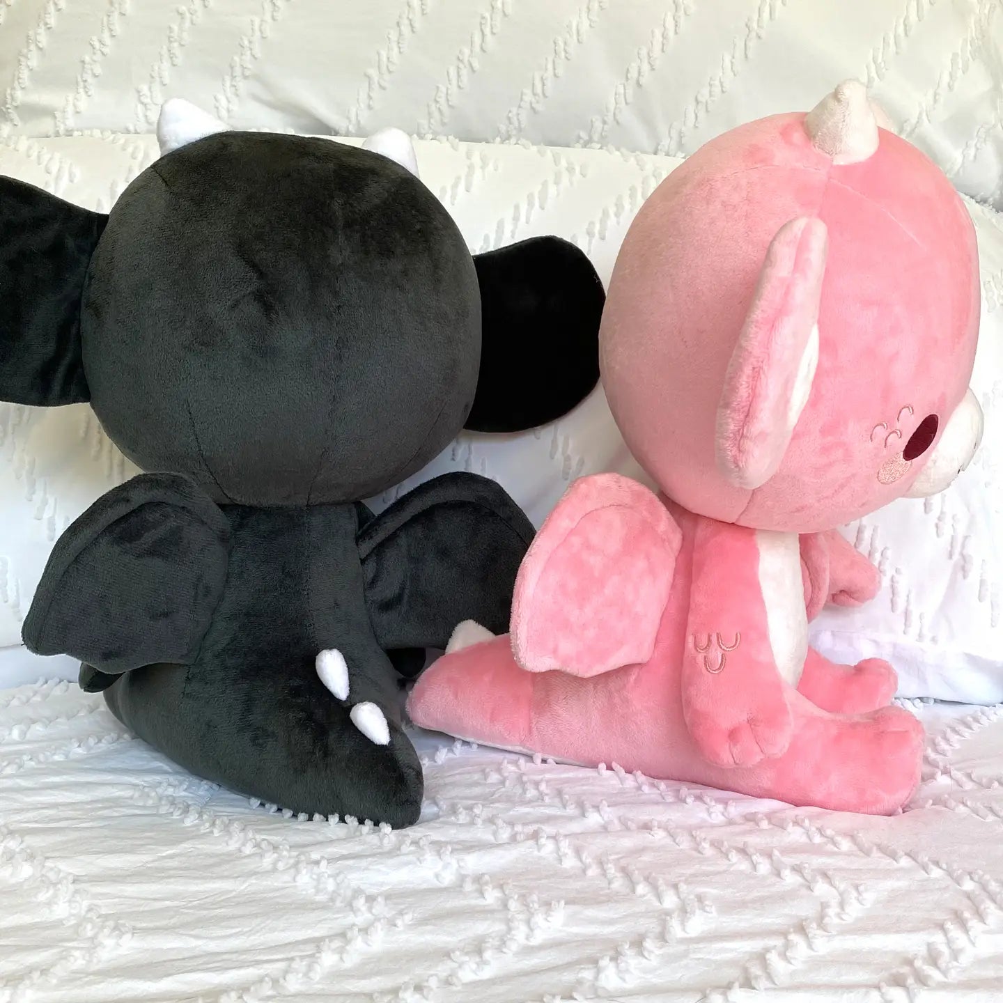 Blush and Ink Dragon Plushies