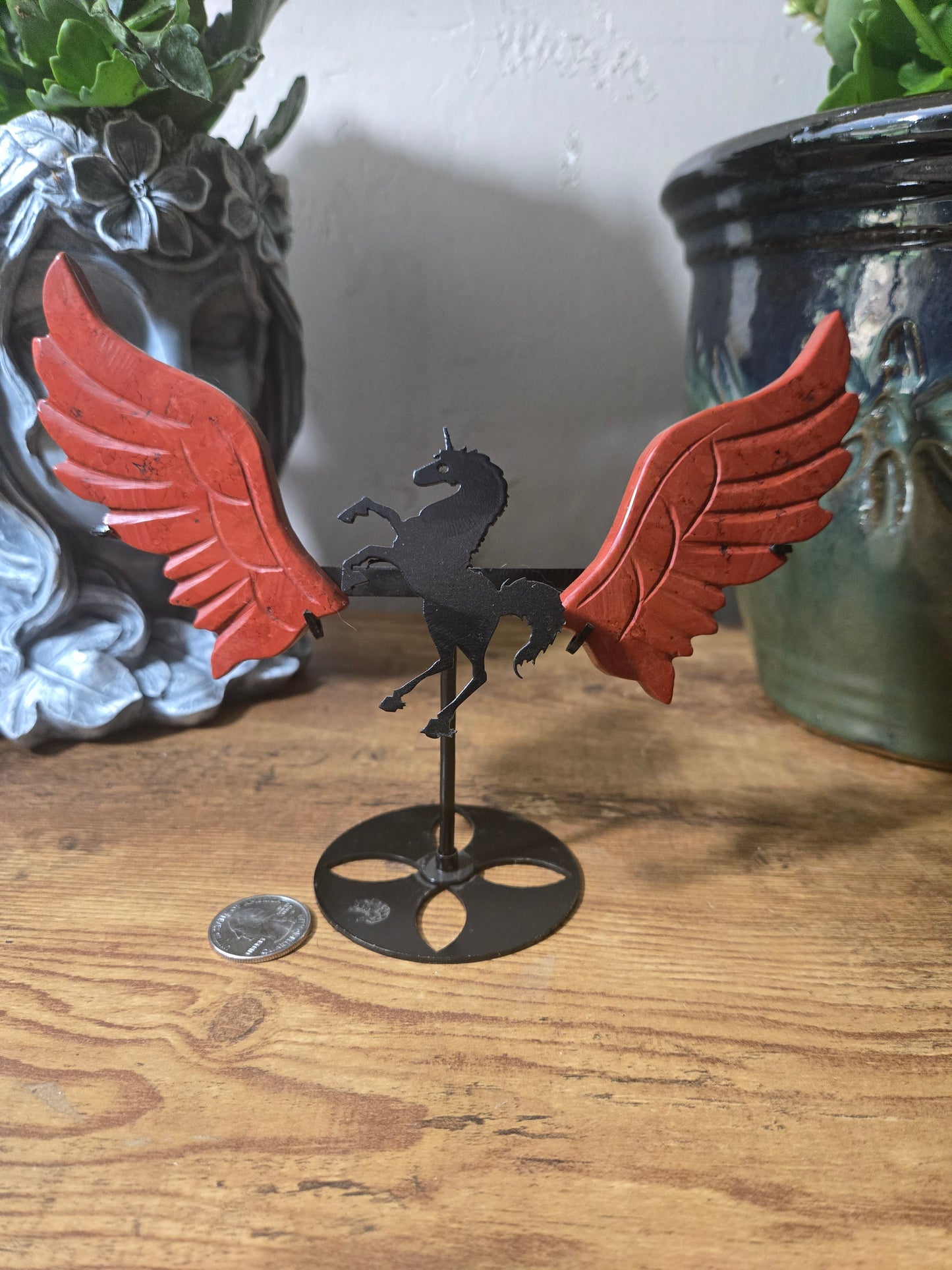 Red Jasper Pegasus Wings