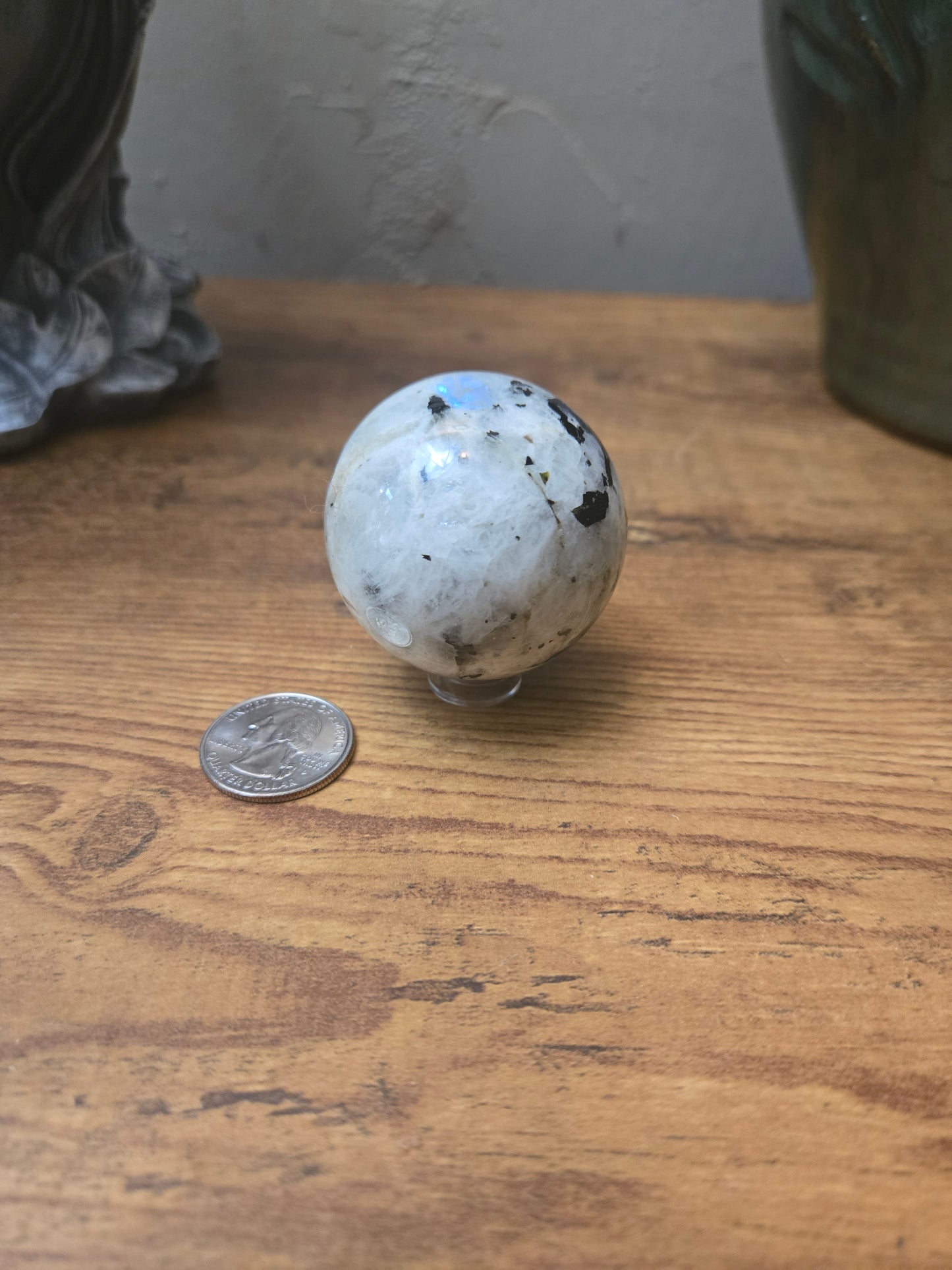 Rainbow Moonstone Sphere