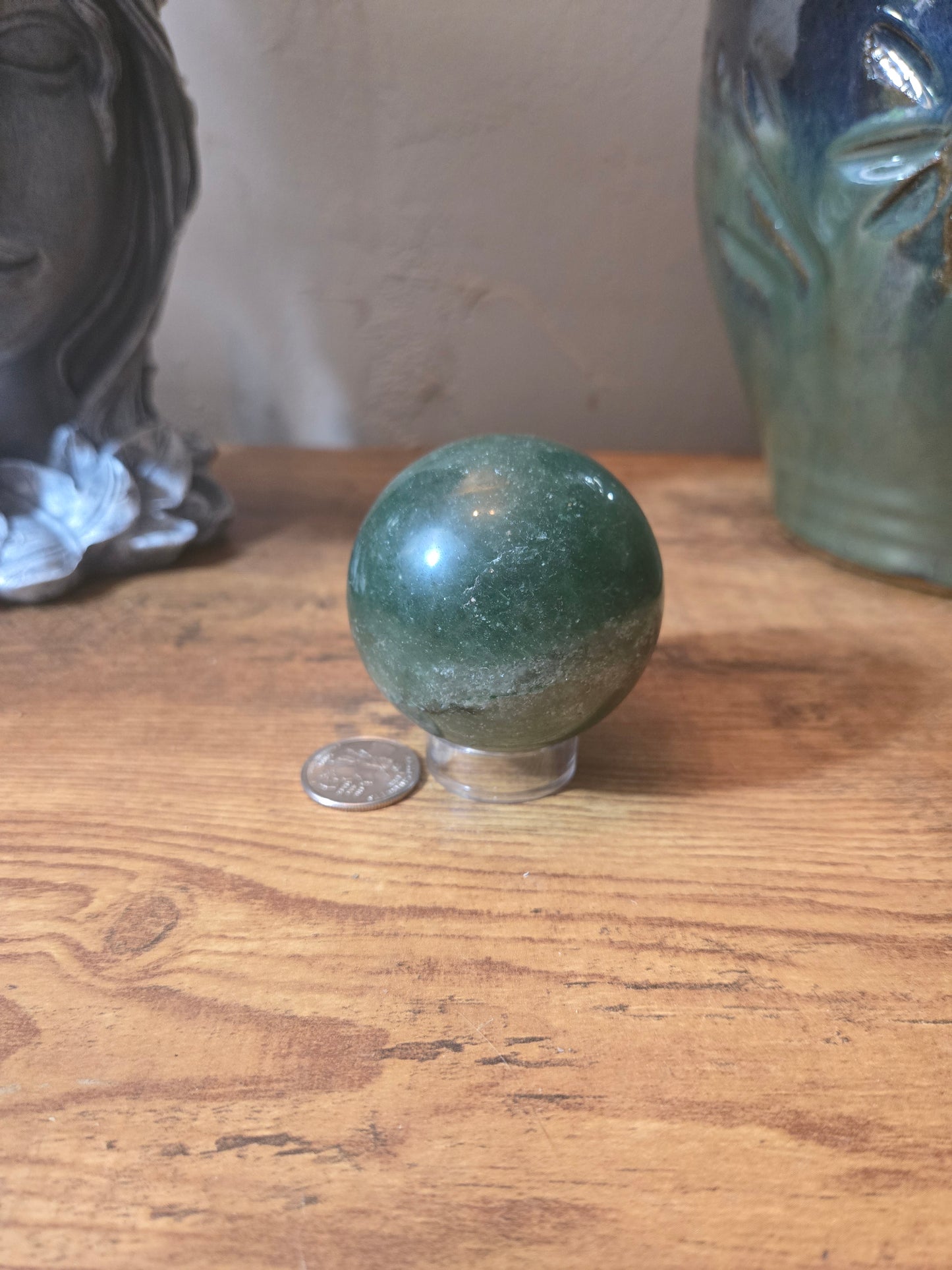 Green Strawberry Quartz Sphere
