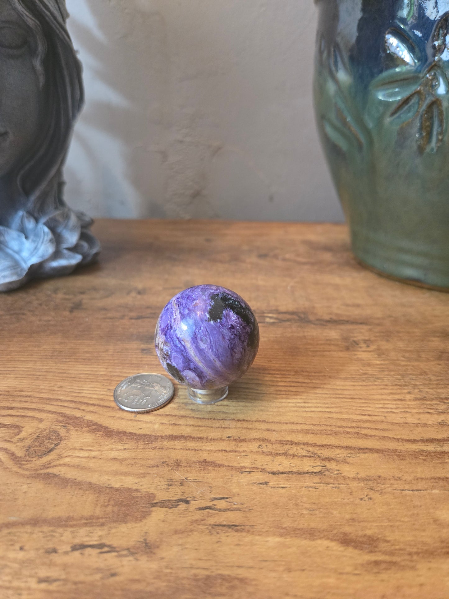 Charoite Sphere