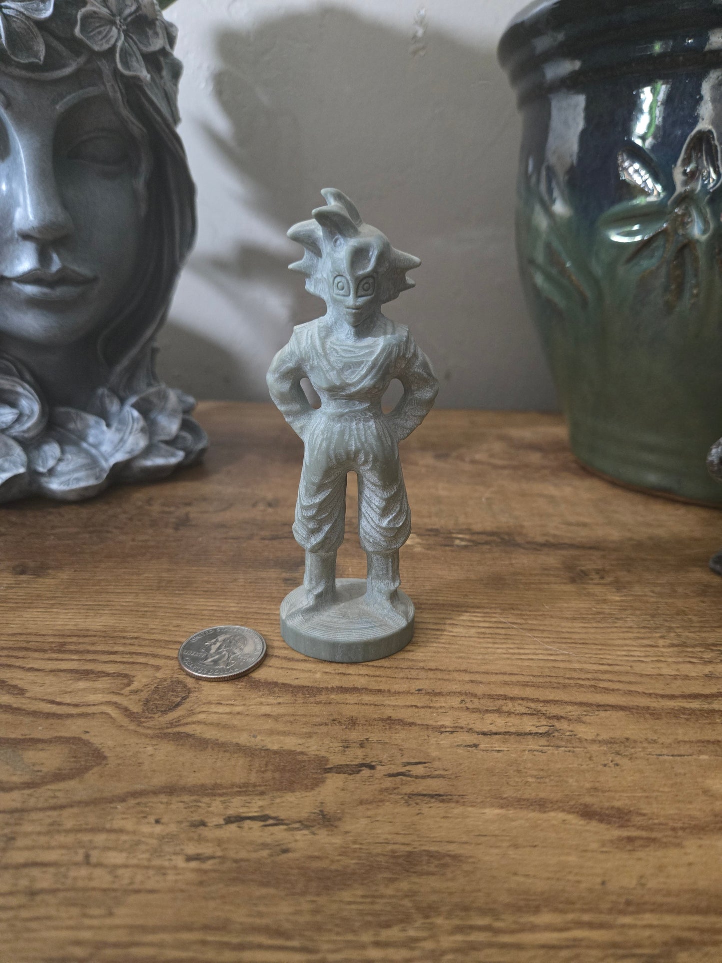 Alashan Agate Dragon Ball Hero Carving