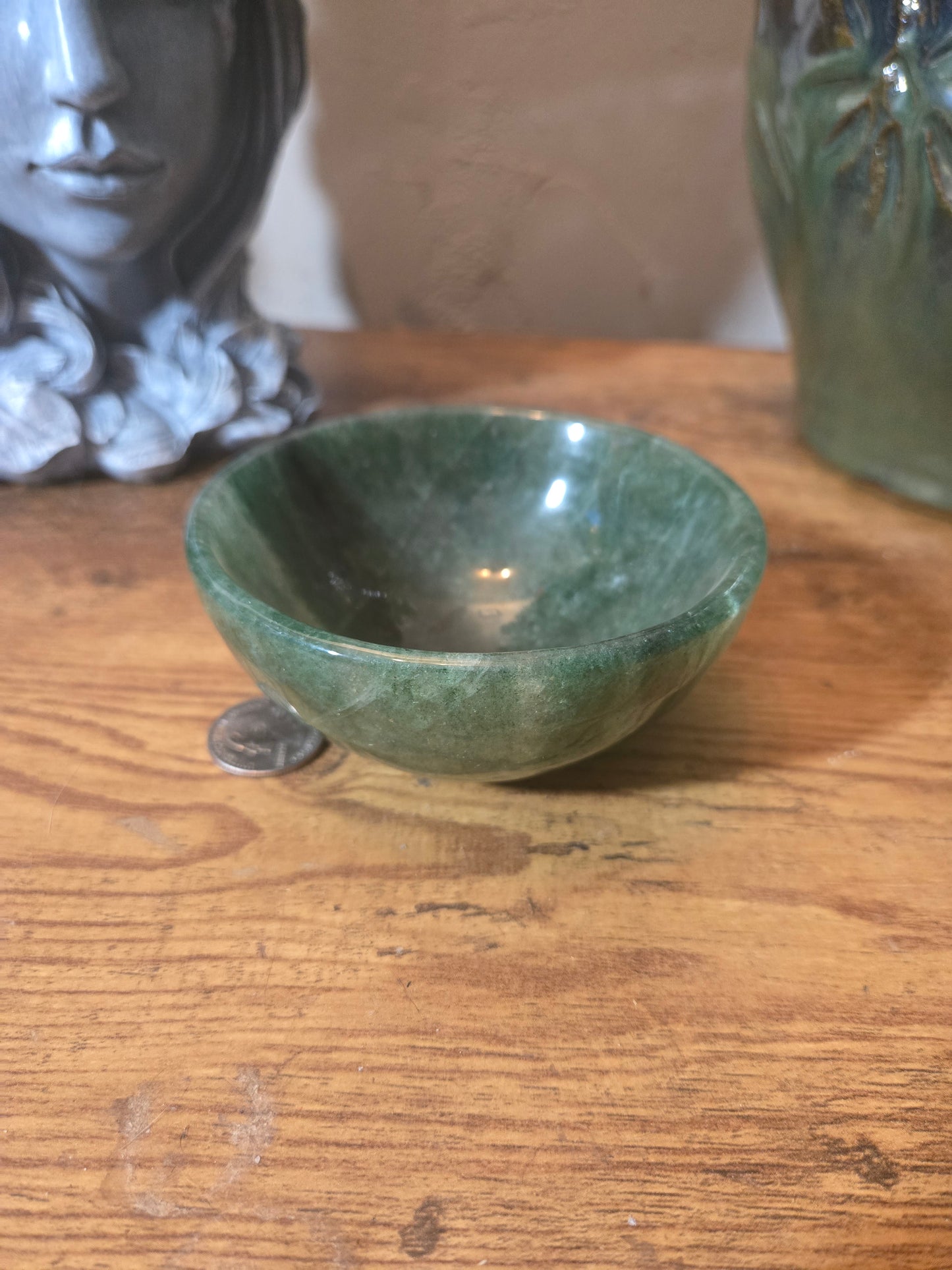 Green Strawberry Quartz Bowl