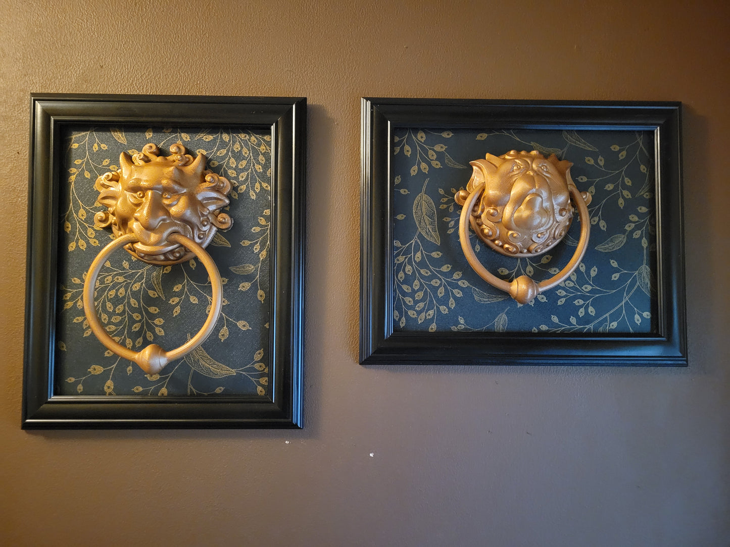 Labyrinth Inspired Knockers Wall Art