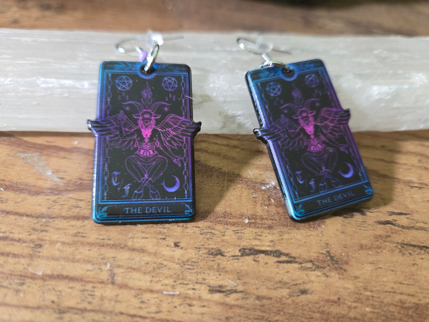 The Devil Tarot Earrings