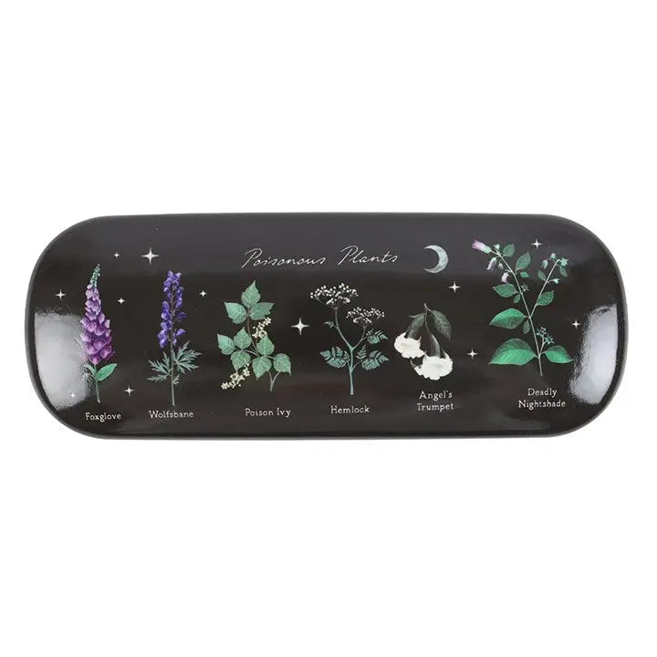 Poisonous Plants Gothic Botanical Glasses Case