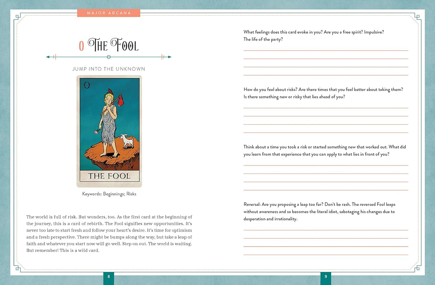 Tarot: A Guided Workbook: A Guided Workbook to Unlock and Explore Your Magical Intuition