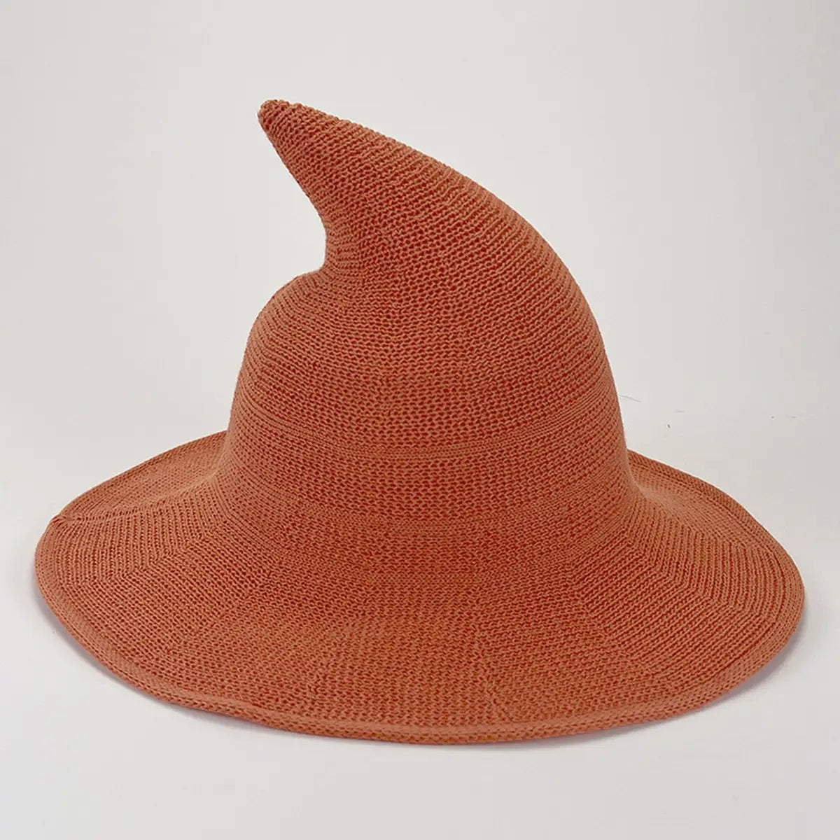 Foldable Knitted Halloween Witch Hat