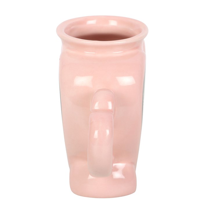 Gothic Love Potion Heart Shaped Mug