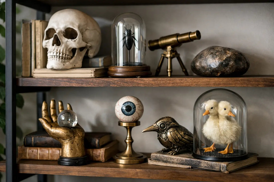 Oddities Decor for Bookshelf Styling That Hits
