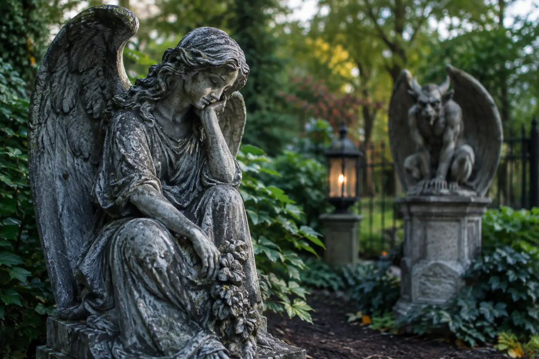 Gothic Garden Statues for a Haunted Backyard
