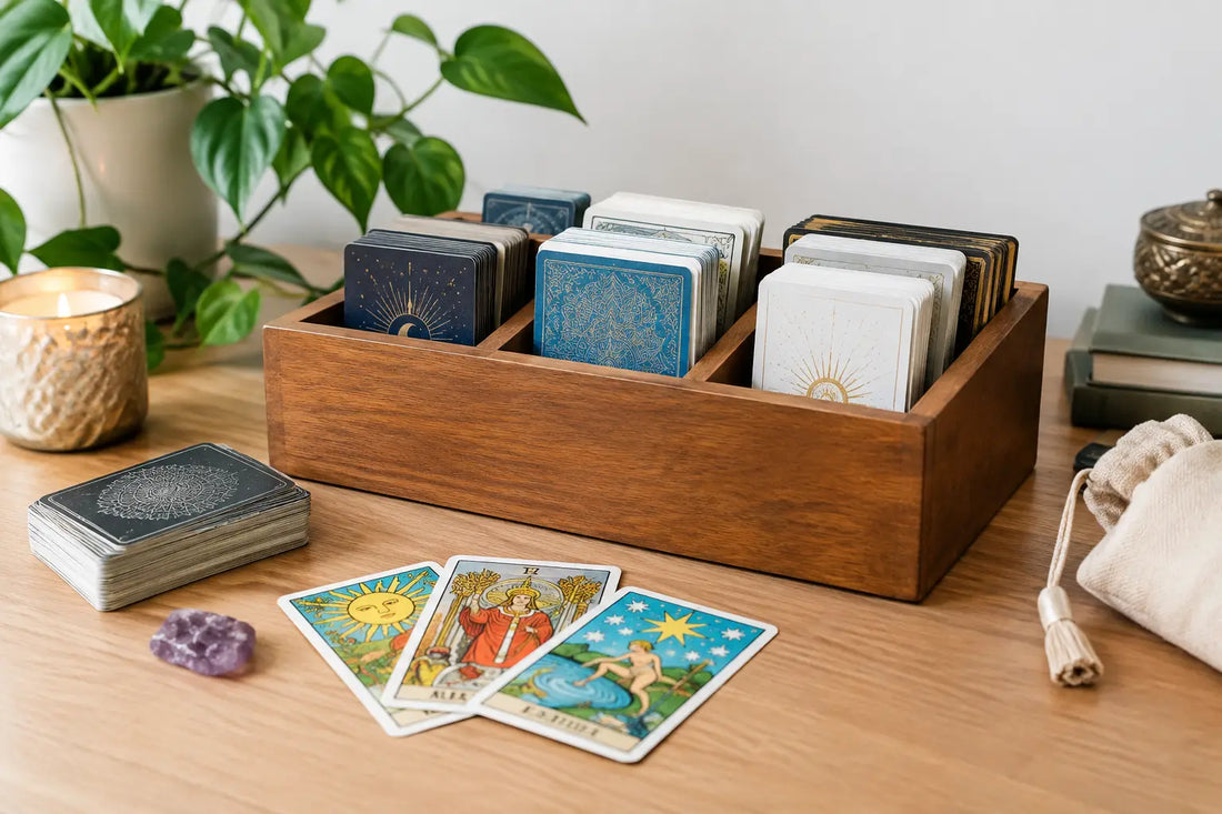 How to Organize Tarot Decks Without the Chaos
