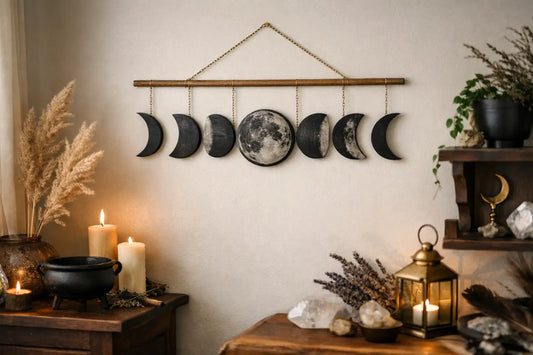 Moon Phase Wall Art for Your Witchy Nest