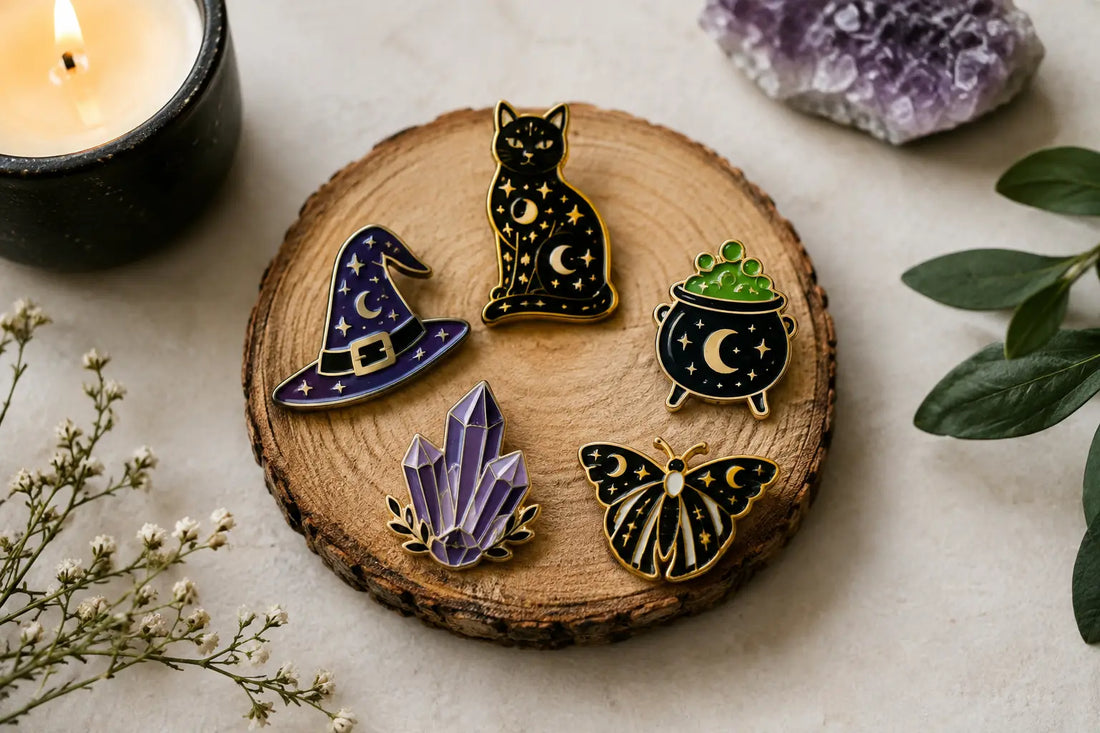 Witchy Enamel Pins for Every Little Obsession
