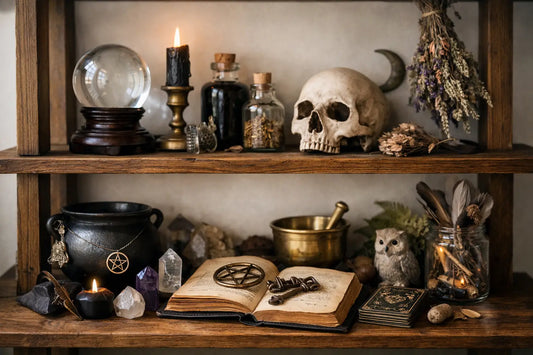 How to Style Witchy Shelves That Feel Curated