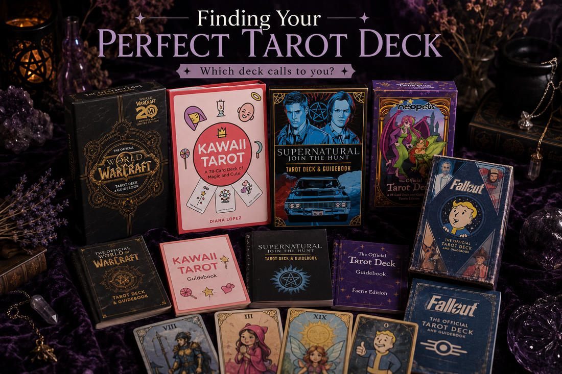 How to Find a Tarot Deck That Connects With You