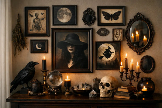 How to Style Witchy Gallery Walls That Cast a Spell