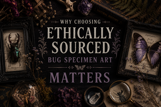 Beauty in the Strange: Why Ethical Bug Specimen Art Matters