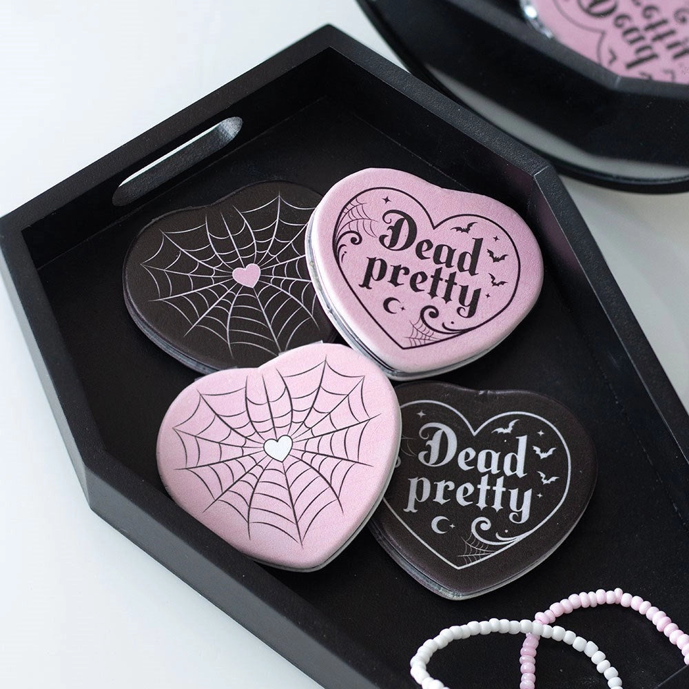 Pretty Deady Gothic Compact Mirrors