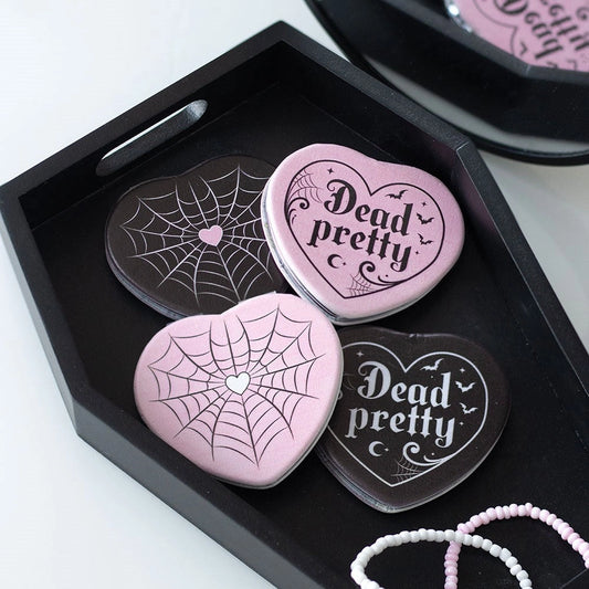 Pretty Deady Gothic Compact Mirrors