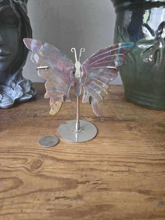 Ocean Jasper Butterfly Wings