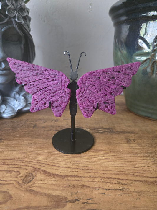 Honeycomb Ruby Butterfly Wings