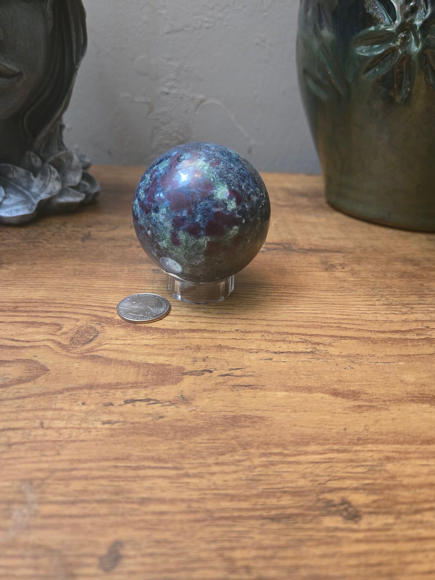 Ruby Kyanite Sphere