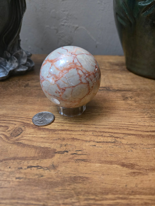 Red Network Sphere
