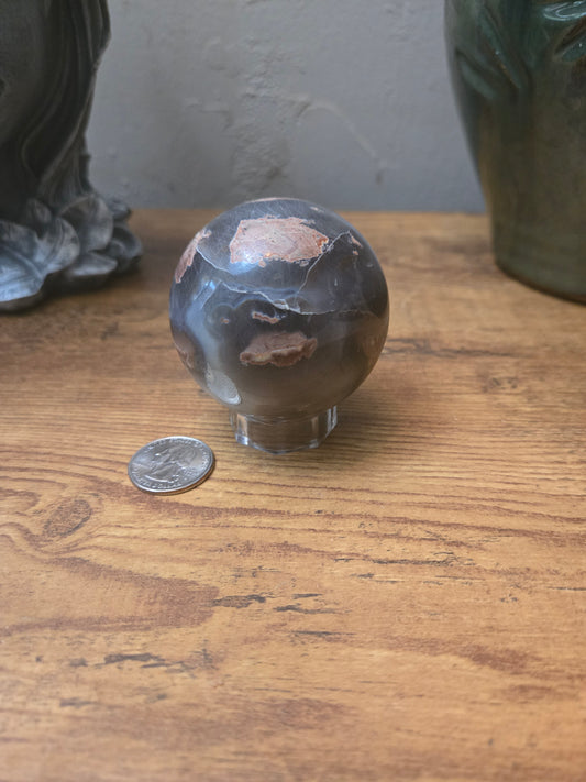 Football Agate Sphere