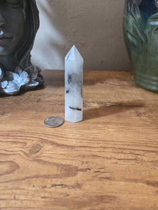 Tourmalinated Quartz Tower
