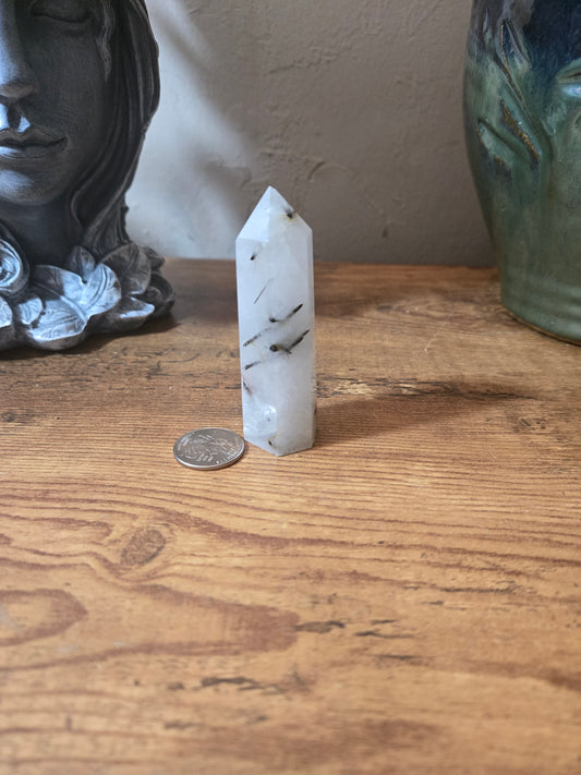 Tourmalinated Quartz Tower