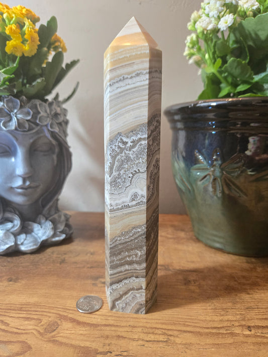 Dendritic Calcite Tower