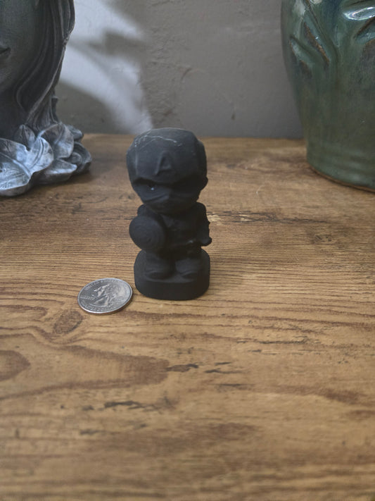 Obsidian Captain America Carving