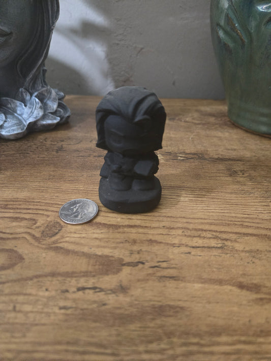 Obsidian Thor Carving
