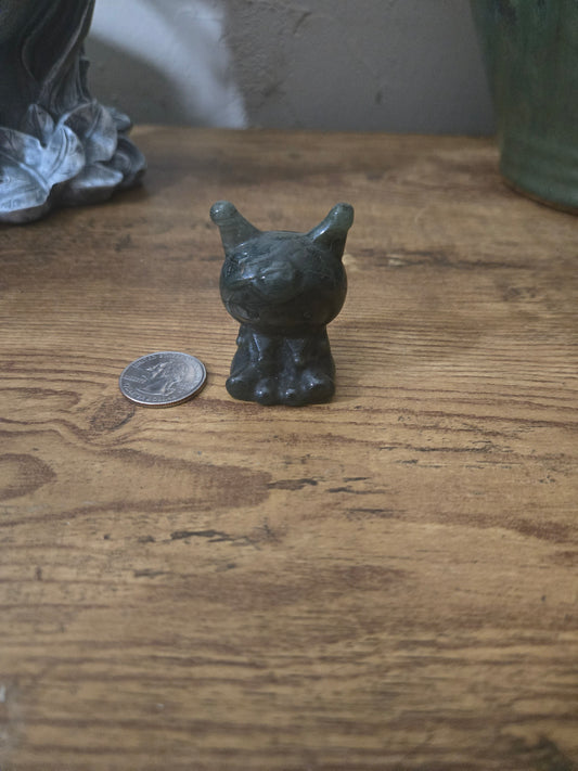 Labradorite Kuromi Carving