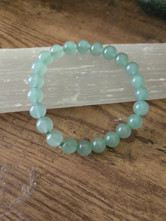 Green Aventurine Stretch Bracelet