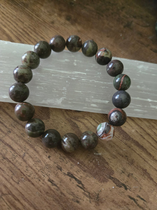 Agate Stretch Bracelet