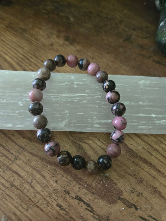 Rhodonite Stretch Bracelet
