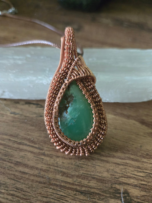 Chrysoprase Pendant