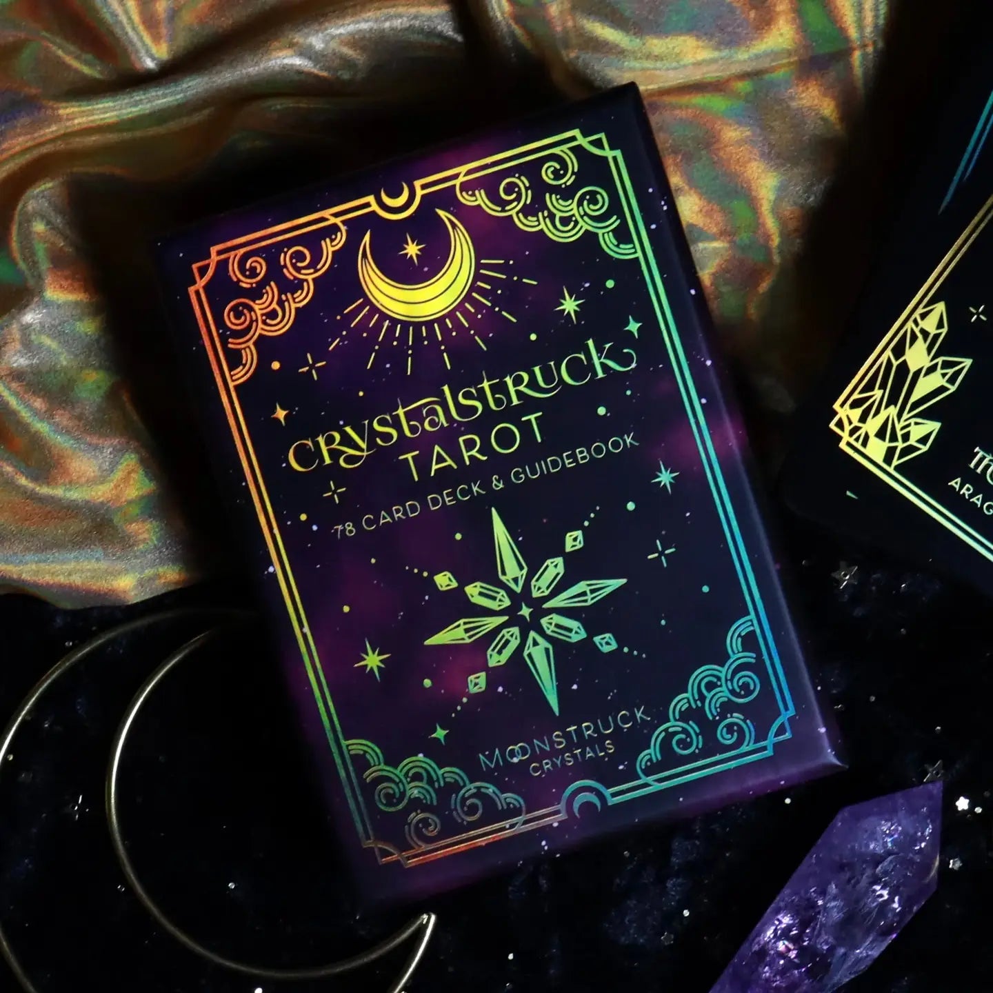 Gold Crystalstruck Tarot© Card Deck
