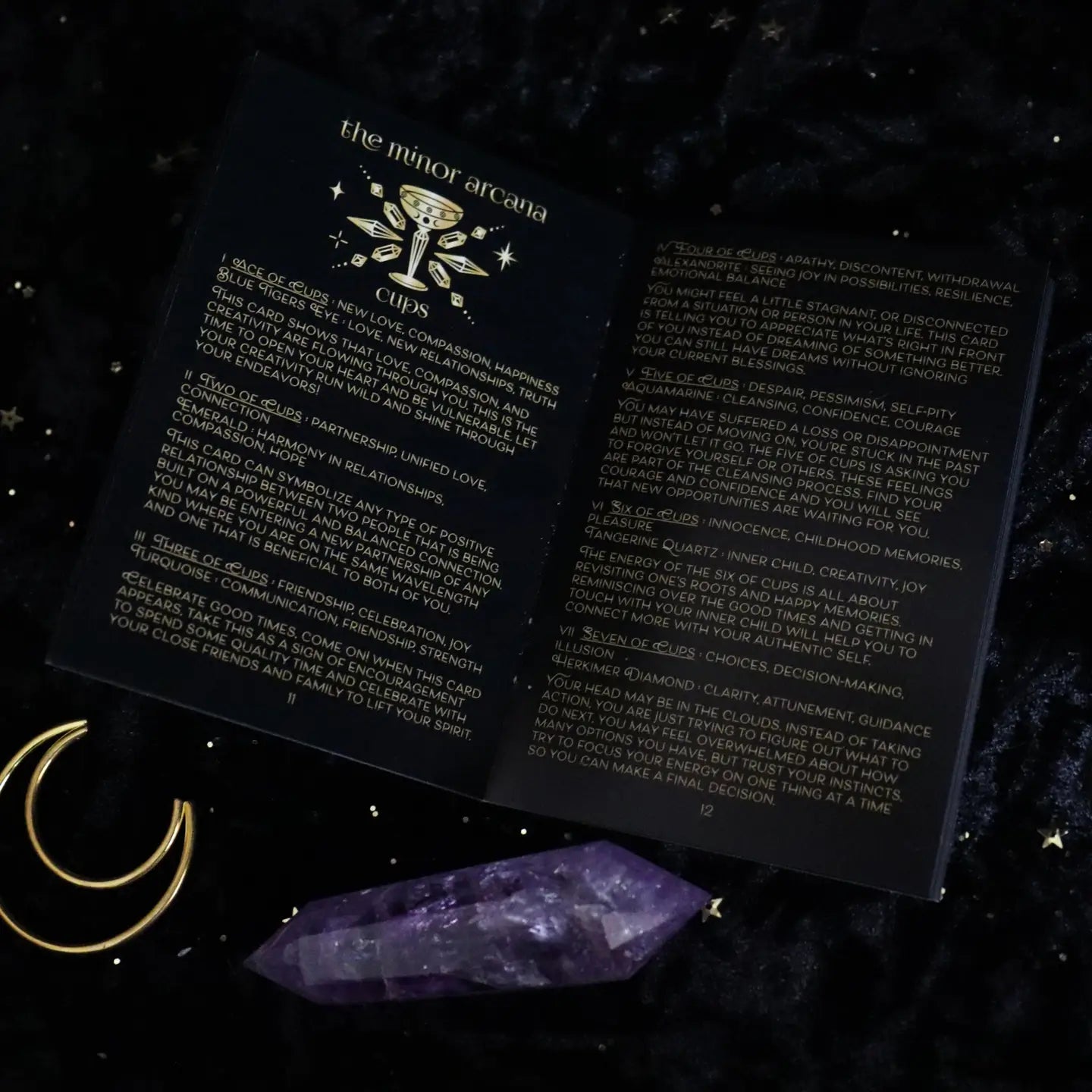 Gold Crystalstruck Tarot© Card Deck