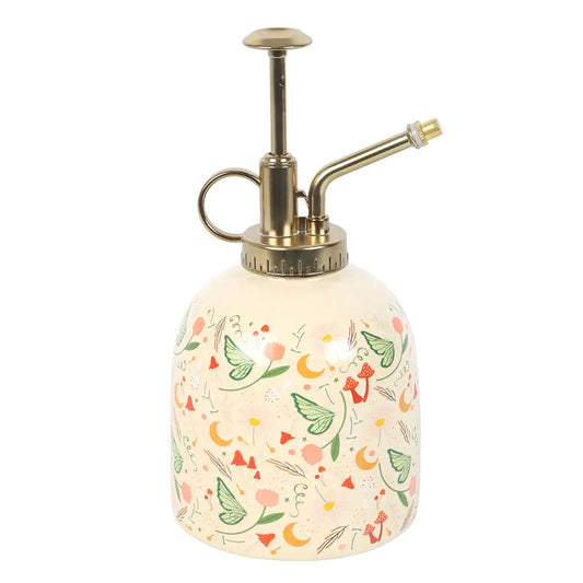 Fairy Folklore Print Ceramic Plant Mister