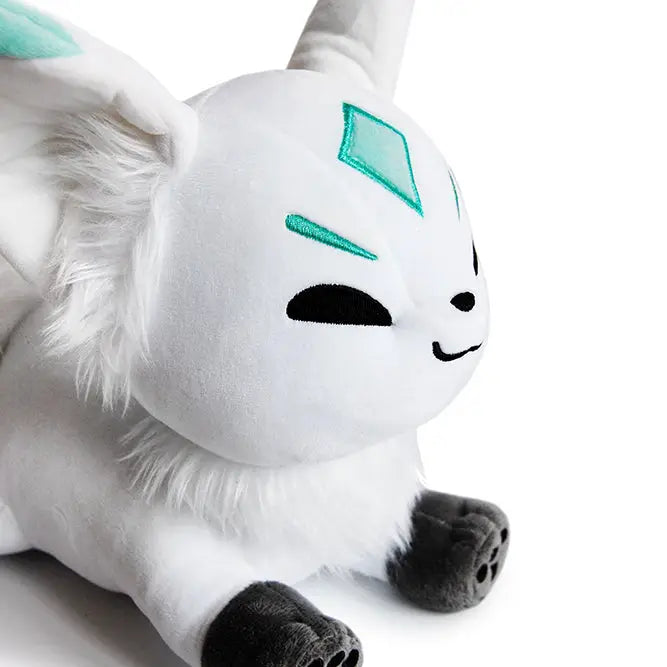 Green Monstera Leaf Queenie Fox Plush