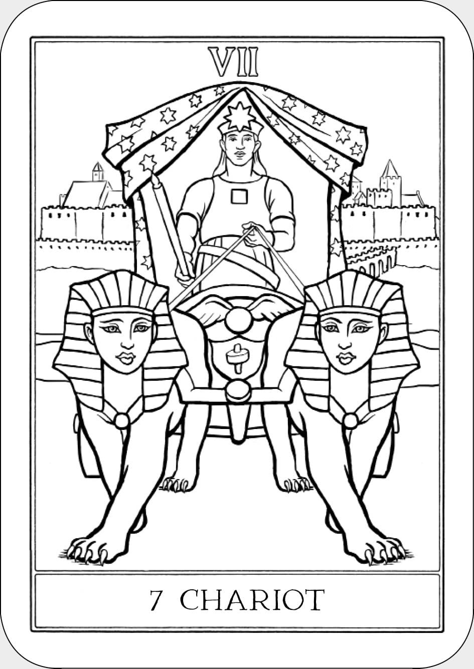 Colour Your Own Tarot Book & Card Deck