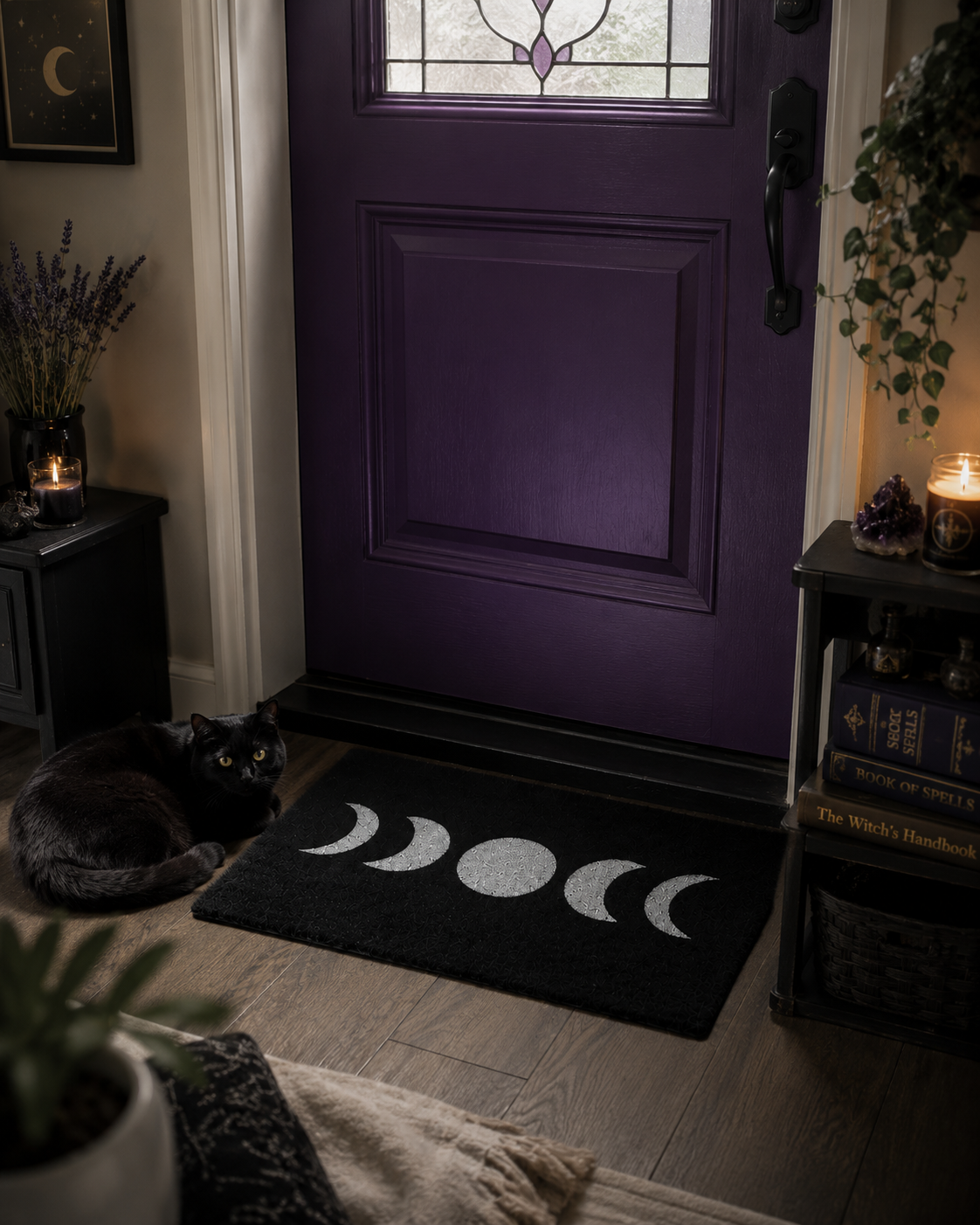 Moon Phase Doormat