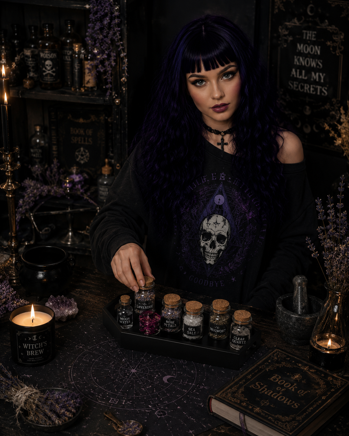 Coffin Shaped Trinket Tray