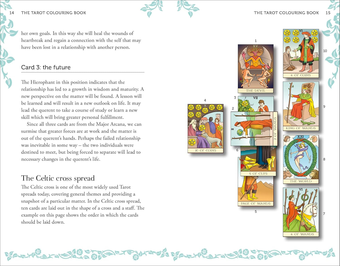 Colour Your Own Tarot Book & Card Deck