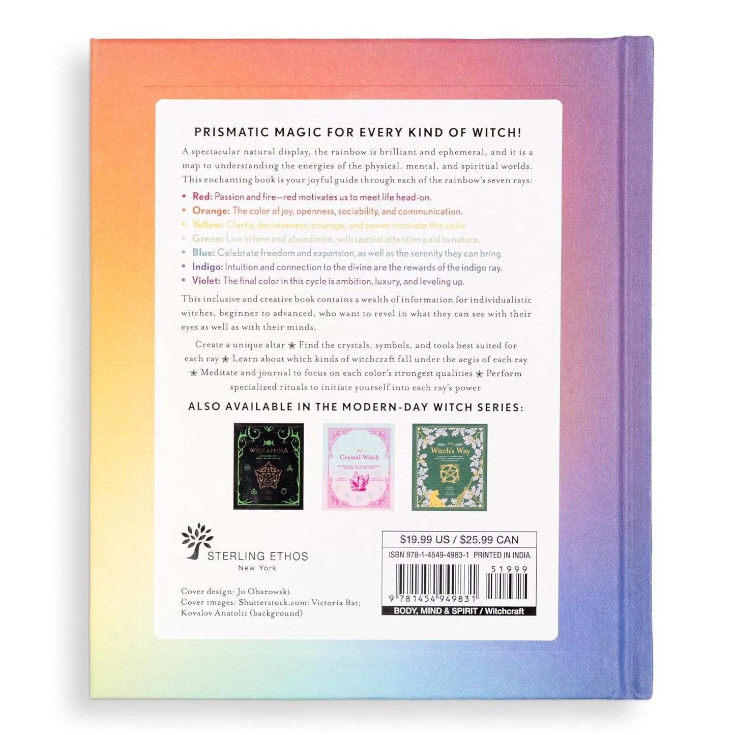 The Rainbow Witch: Enhance Your Magic With the Secret Powers of Color