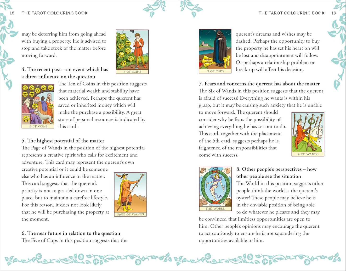 Colour Your Own Tarot Book & Card Deck