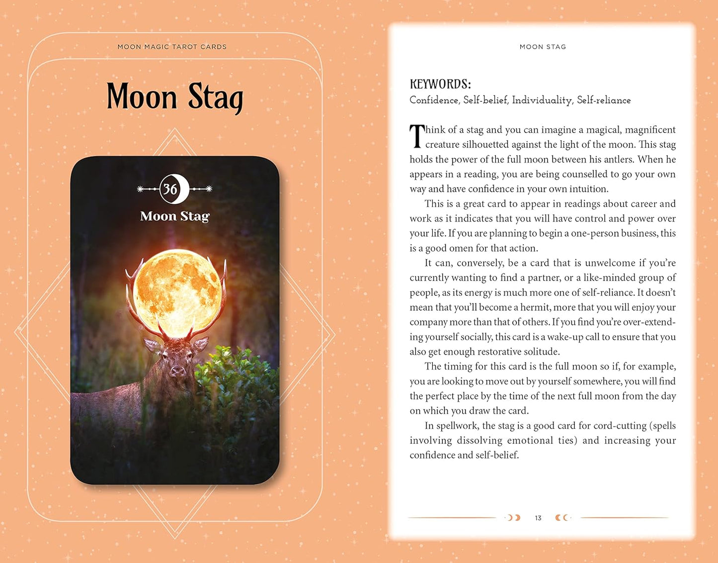 Moon Magic Book & Card Deck (Arcturus Oracle Kits)